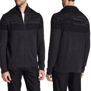 Calvin Klein men’s full zip textured jacket.